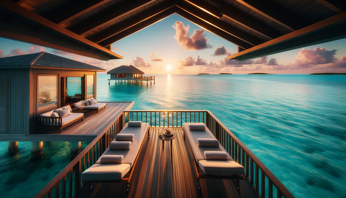 The Turks and Caicos Overwater Bungalow - Easy Tiny House
